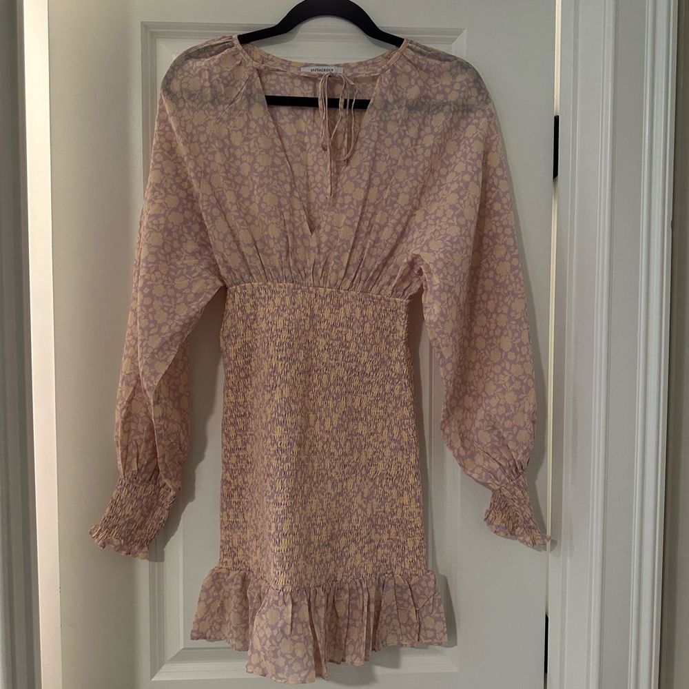 Olivaceous bodycon dress